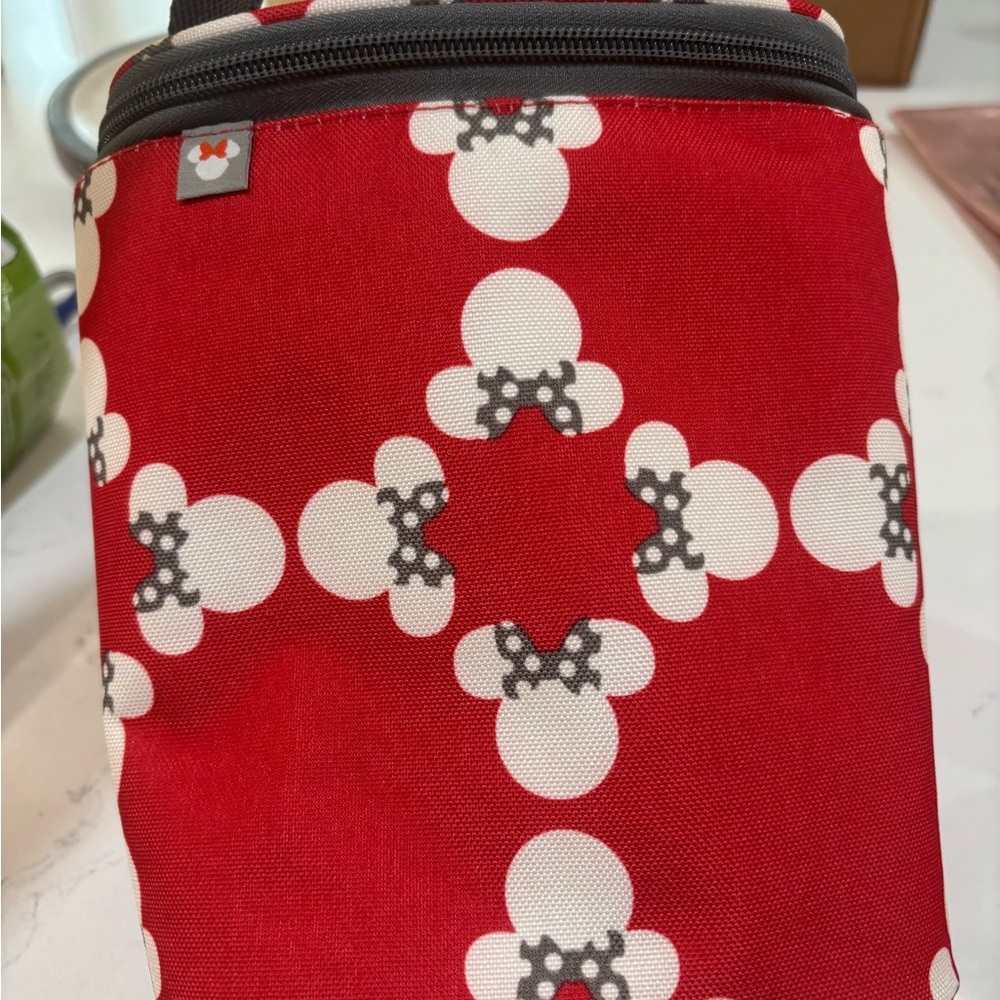 Red and White Minnie Mouse Cooler Bag - Picture 2 of 4